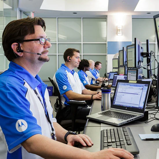 Engineer processing code/permit for in-building radio system